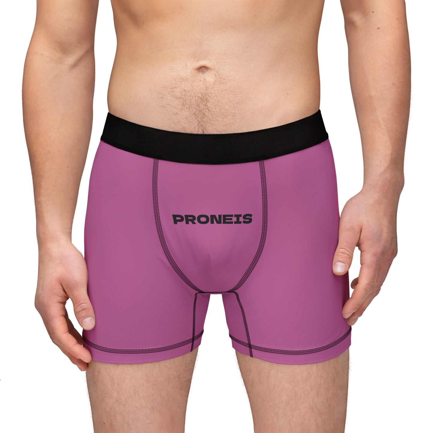 Funny 'PRONEIS' Men's Boxer Briefs — Novelty Comfort Underwear