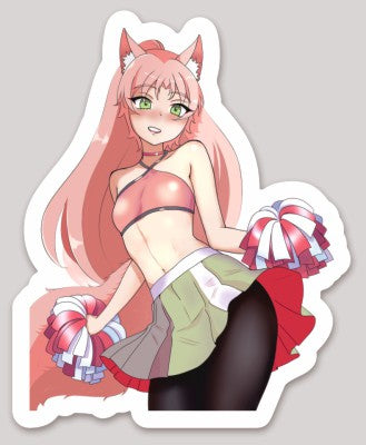 Minoru Cheer Sticker
